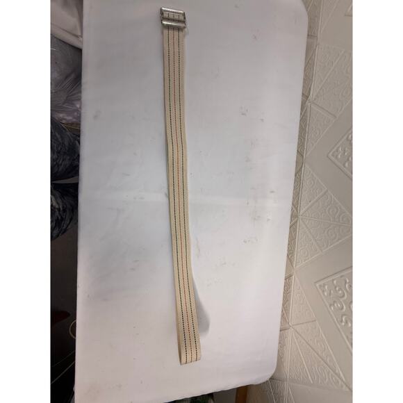 BELT Transfer gait Sammons Preston New 72" red blue cream cna nurse - Picture 4 of 7